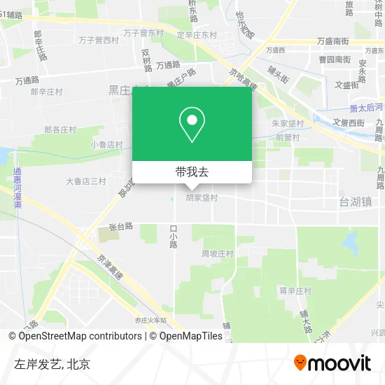 左岸发艺地图