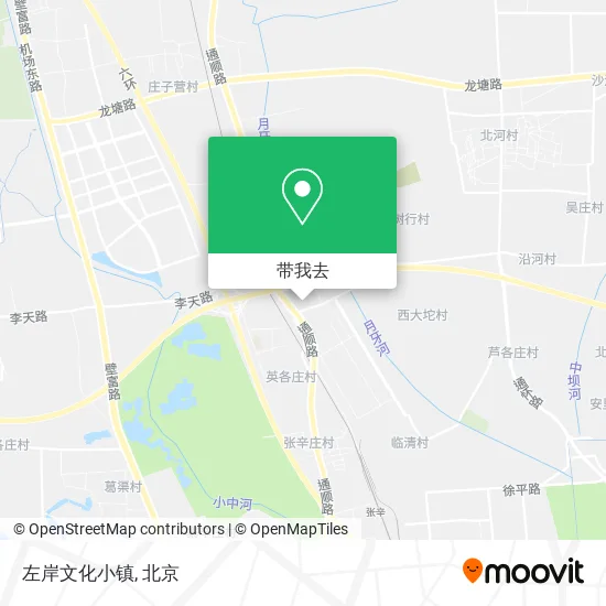 左岸文化小镇地图