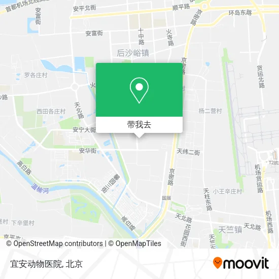 宜安动物医院地图