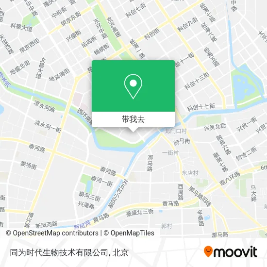 同为时代生物技术有限公司地图