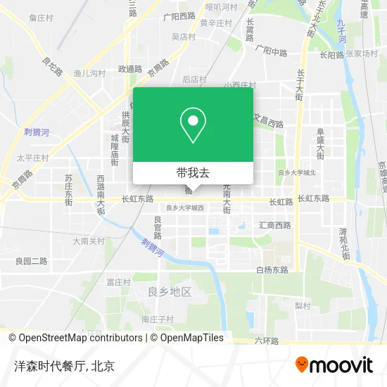洋森时代餐厅地图