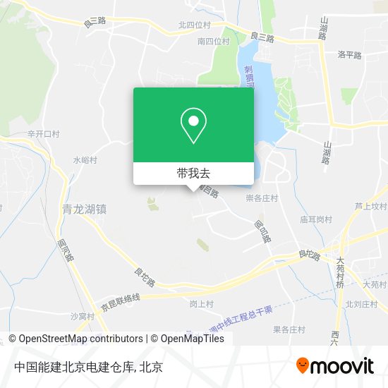 中国能建北京电建仓库地图