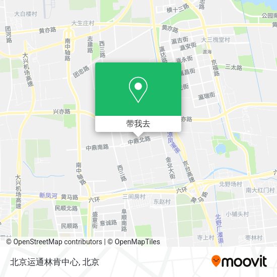 北京运通林肯中心地图
