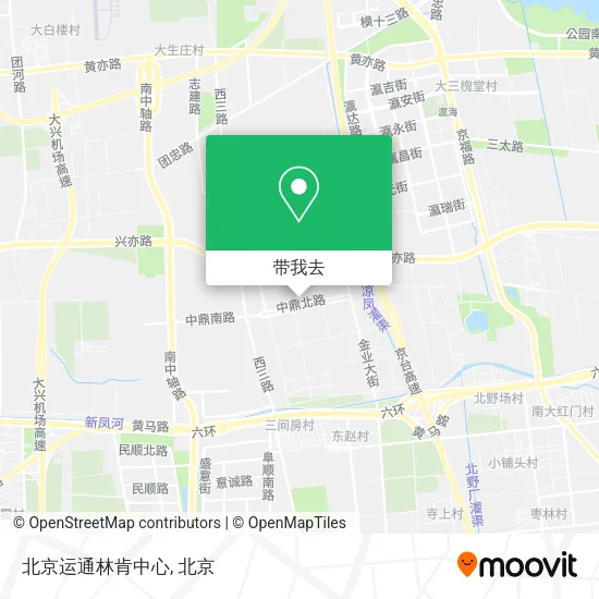 北京运通林肯中心地图