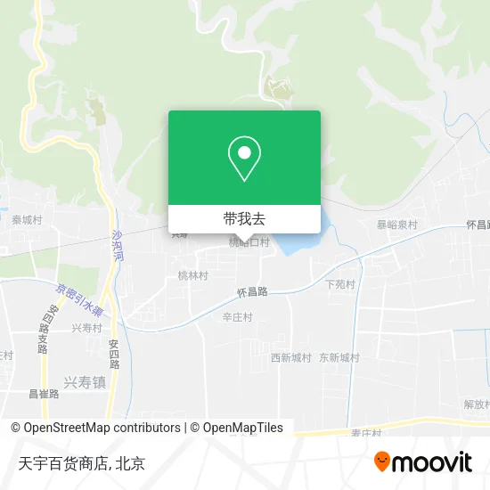 天宇百货商店地图