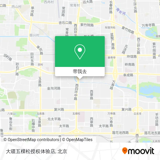 大疆五棵松授权体验店地图