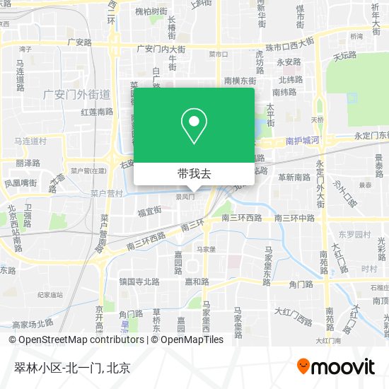翠林小区-北一门地图