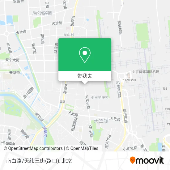 南白路/天纬三街(路口)地图