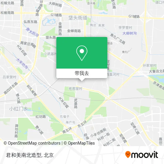 君和美南北造型地图