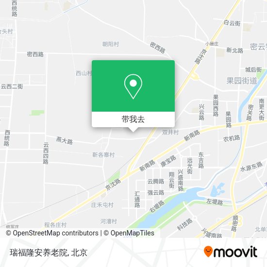 瑞福隆安养老院地图