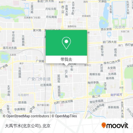 大禹节水(北京公司)地图