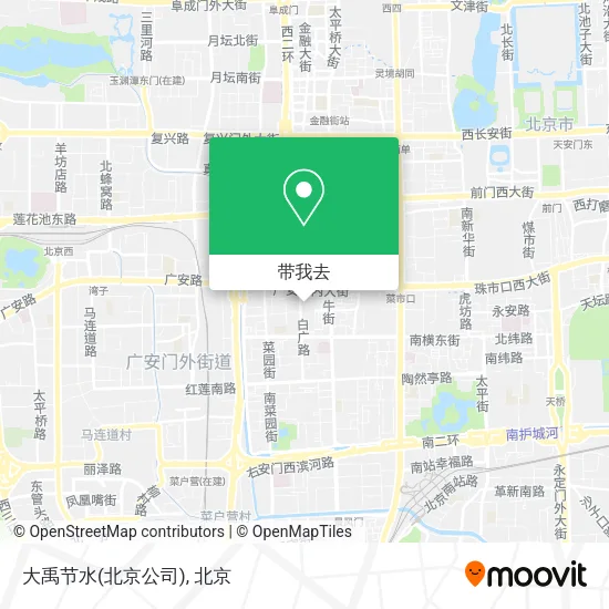 大禹节水(北京公司)地图