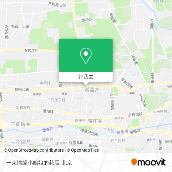 一束情缘小姐姐的花店地图