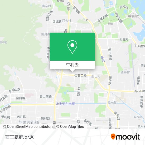 西三赢府地图