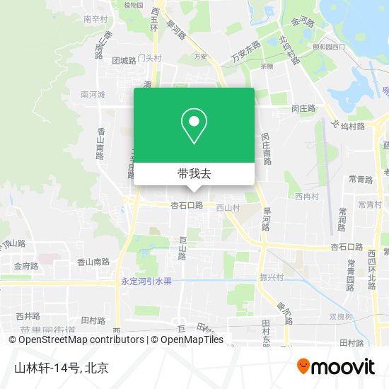 山林轩-14号地图