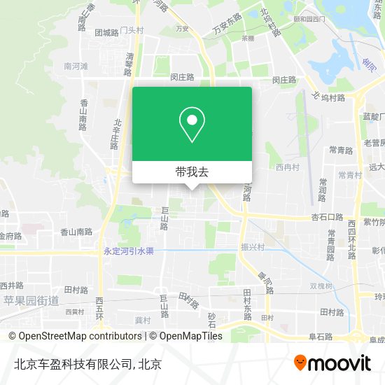 北京车盈科技有限公司地图