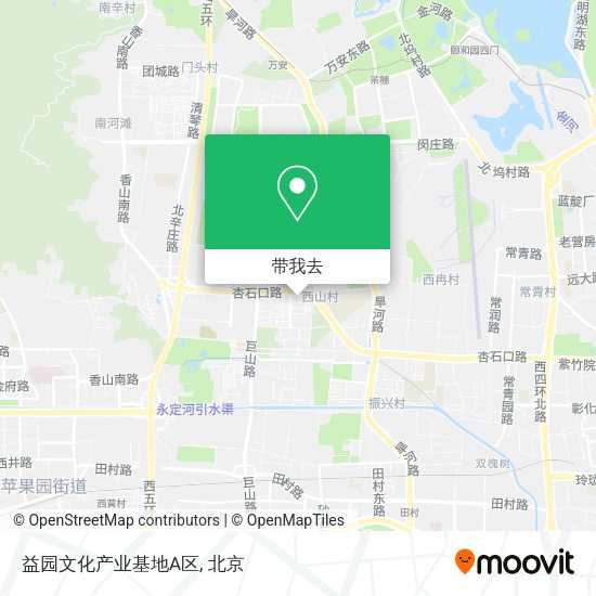 益园文化产业基地A区地图