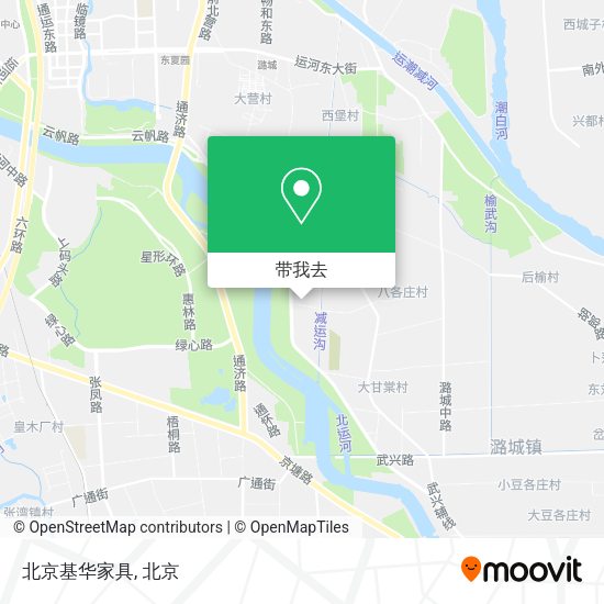 北京基华家具地图