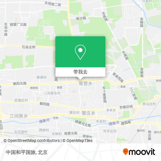 中国和平国旅地图