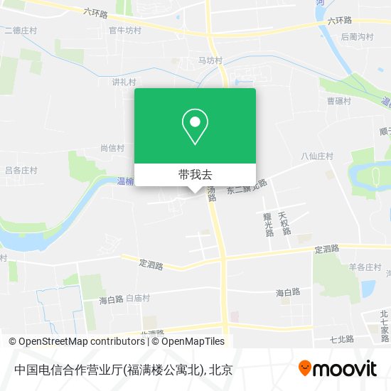 中国电信合作营业厅(福满楼公寓北)地图