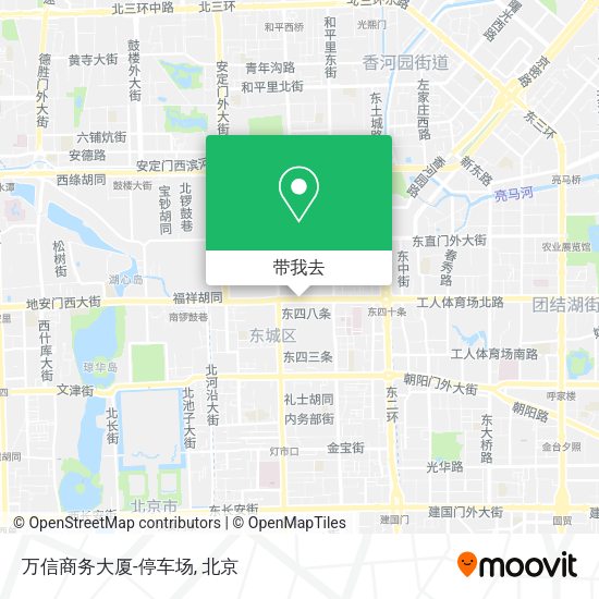 万信商务大厦-停车场地图
