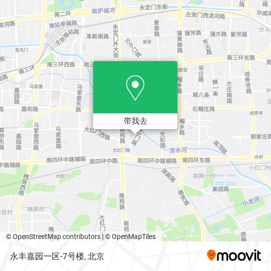 永丰嘉园一区-7号楼地图