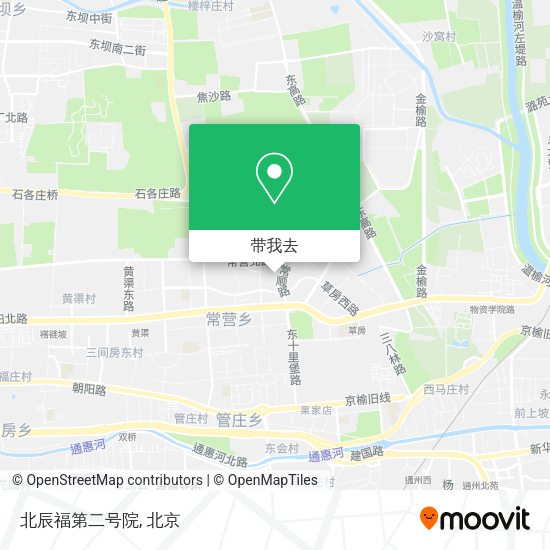 北辰福第二号院地图