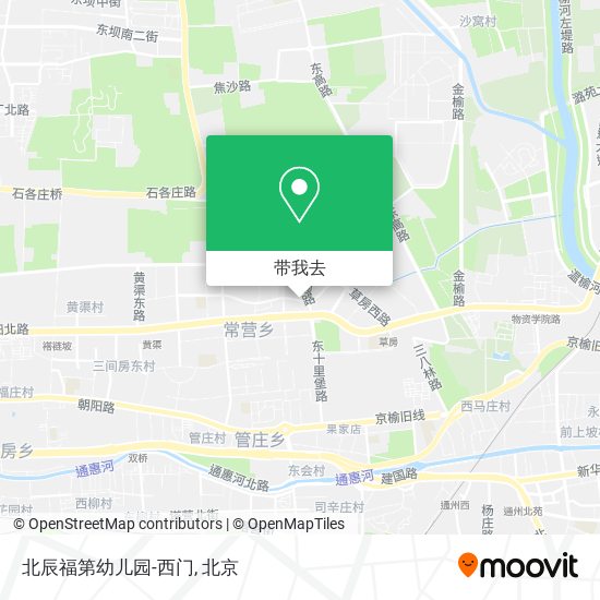 北辰福第幼儿园-西门地图