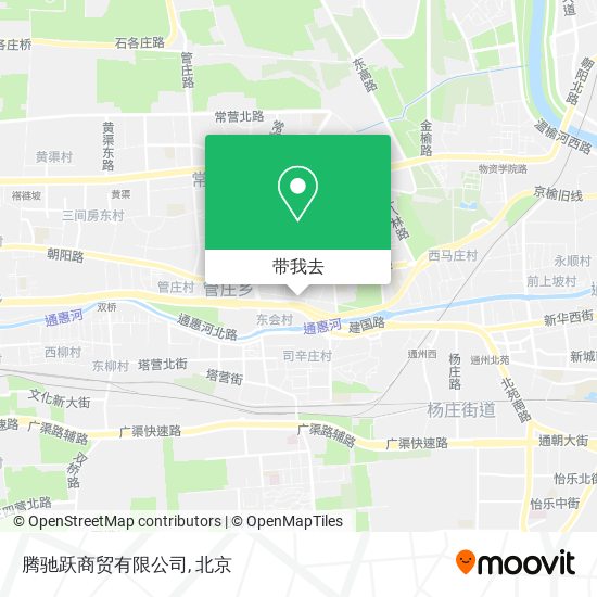 腾驰跃商贸有限公司地图