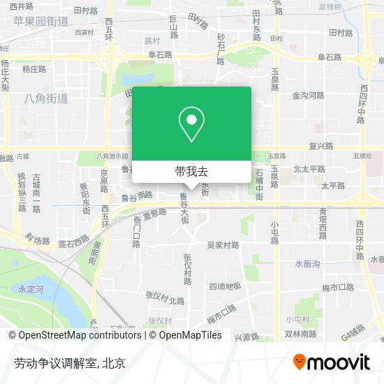 劳动争议调解室地图