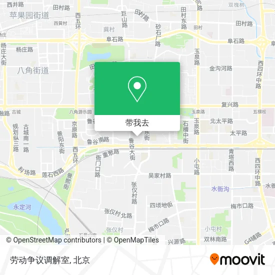劳动争议调解室地图