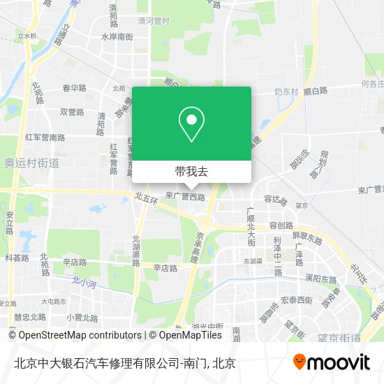 北京中大银石汽车修理有限公司-南门地图