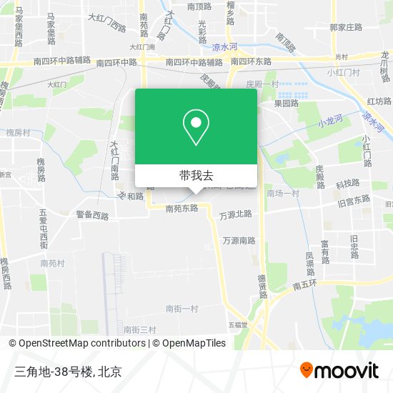 三角地-38号楼地图