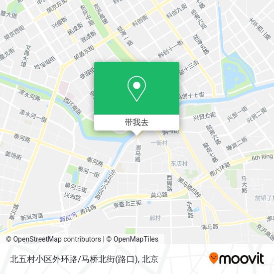 北五村小区外环路/马桥北街(路口)地图