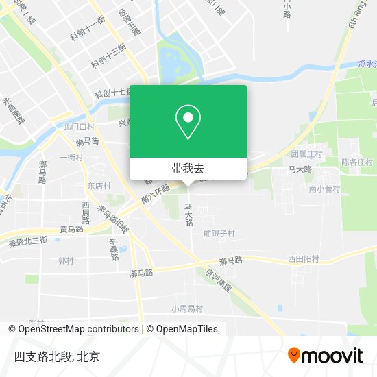 四支路北段地图
