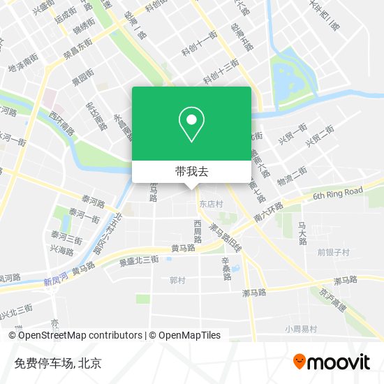 免费停车场地图