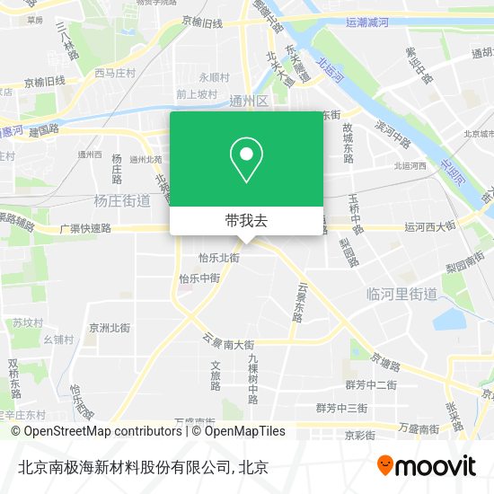 北京南极海新材料股份有限公司地图