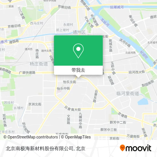 北京南极海新材料股份有限公司地图