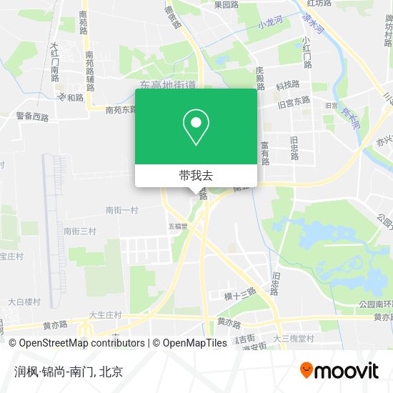 润枫·锦尚-南门地图