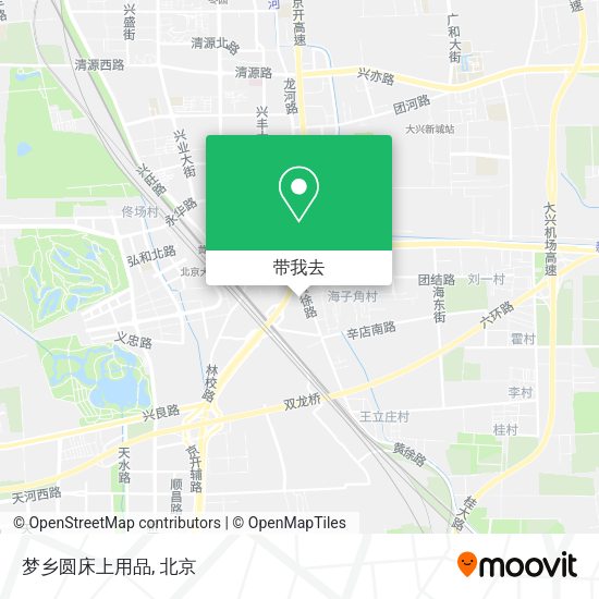 梦乡圆床上用品地图