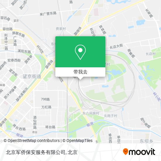 北京军侨保安服务有限公司地图
