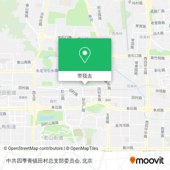 中共四季青镇田村总支部委员会地图