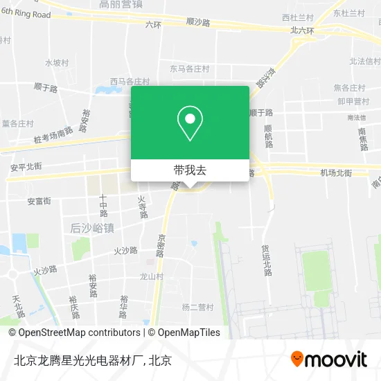 北京龙腾星光光电器材厂地图