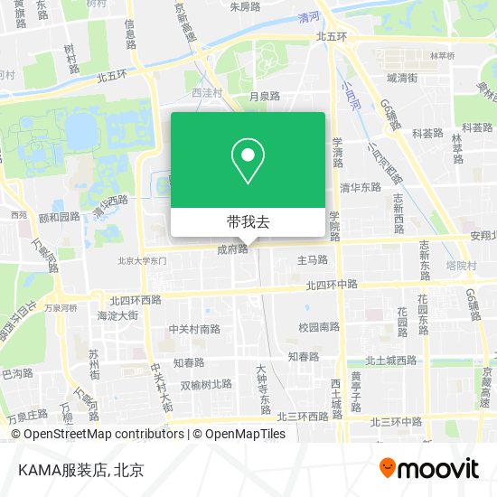 KAMA服装店地图