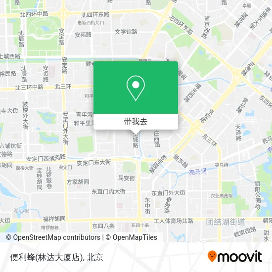 便利蜂(林达大厦店)地图