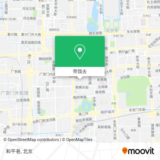 和平巷地图