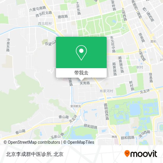 北京李成群中医诊所地图