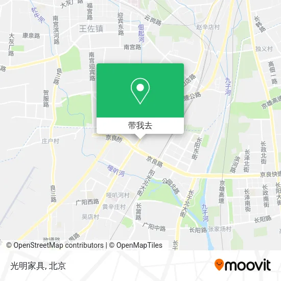 光明家具地图