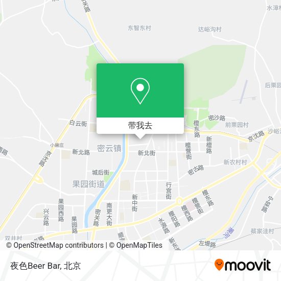 夜色Beer Bar地图