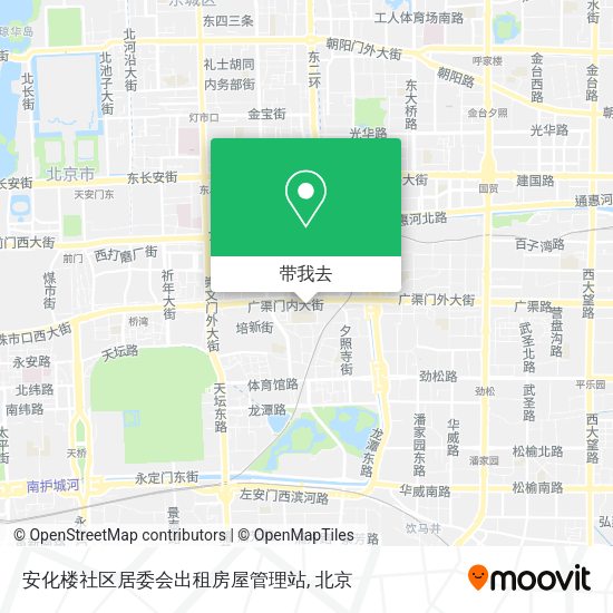 安化楼社区居委会出租房屋管理站地图